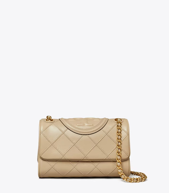 Tory Burch Women's Small Fleming Soft Convertible Shoulder Bag Fresh Clay
