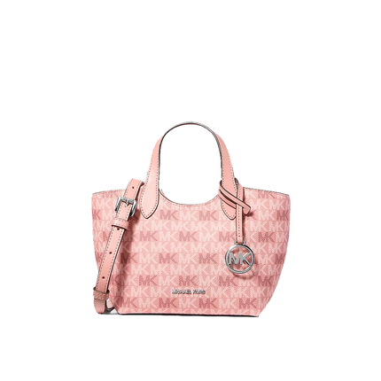 Michael Kors Women's Maya Extra-Small Signature Logo Crossbody Bag Sunset Rose