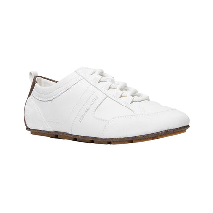 Michael Kors Women's Keely Leather Trainer Optic White