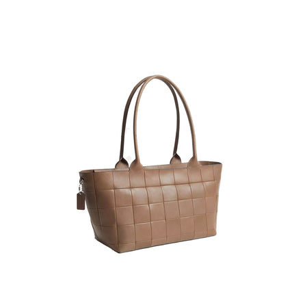 Coach Women's Alter/Ego Large Tote Bag In Upcrafted Leather Dark Stone
