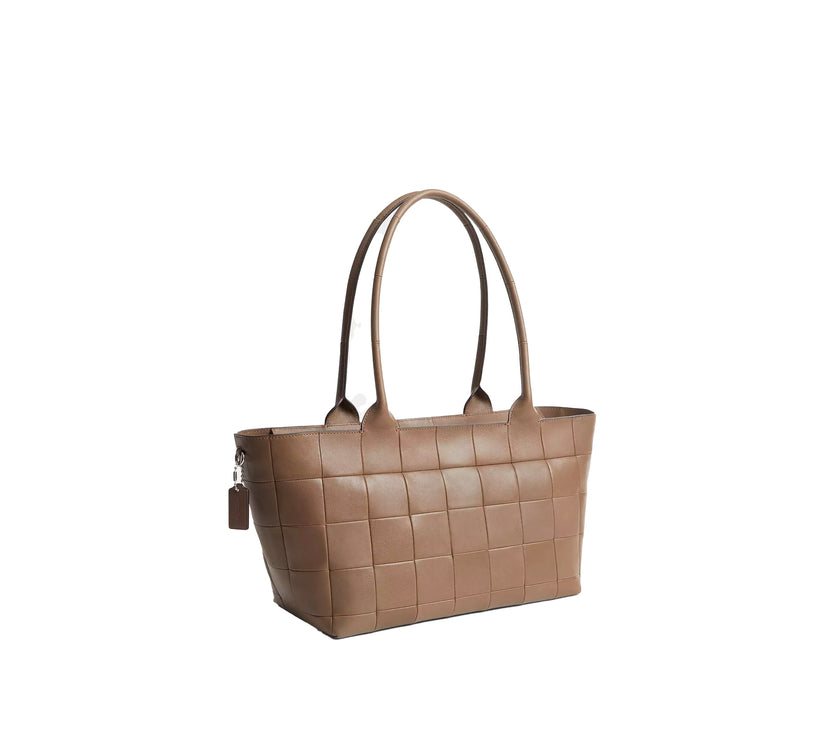 Coach Women's Alter/Ego Large Tote Bag In Upcrafted Leather Dark Stone