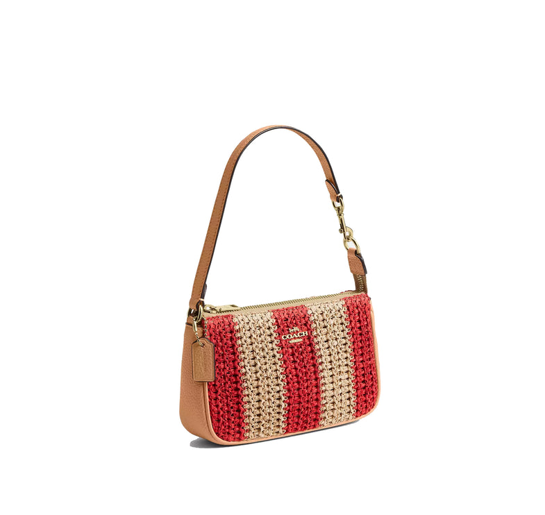 Coach Women's Nolita 19 Gold/Red/Tan