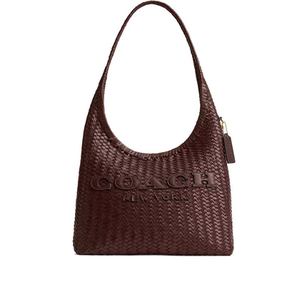 Coach Women's Brooklyn Shoulder Bag 34 Brass/Maple