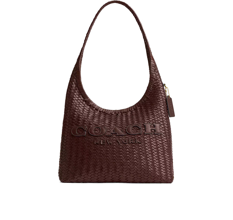 Coach Women's Brooklyn Shoulder Bag 34 Brass/Maple