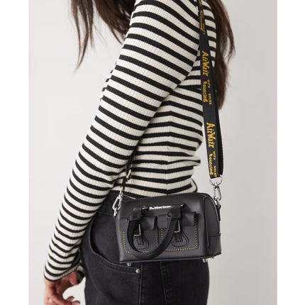 Dr. Martens Mini Top Handle Leather Bag Black