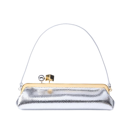 Jacquemus Women's The Salon Clutch Silver
