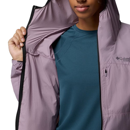 Columbia Women's Khyex Pro Wind Jacket Shale Purple