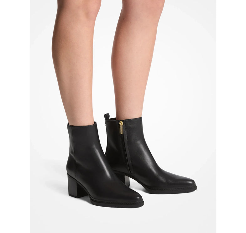 Michael Kors Women's Lex Leather Boot Black