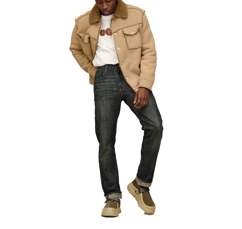 UGG Men's Janson UGGfluff Jacket II Sand