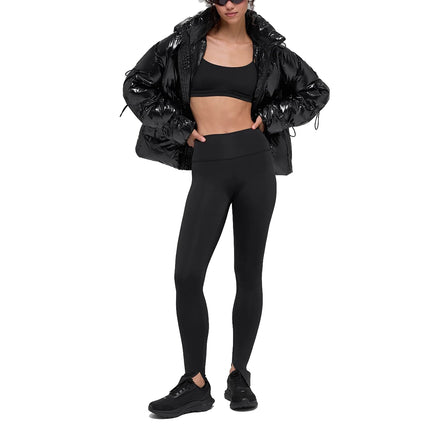 alo Women's Stunner Puffer Jacket Black