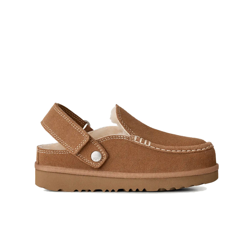 UGG Big Kids' Goldenstar Evelina Clog Chestnut