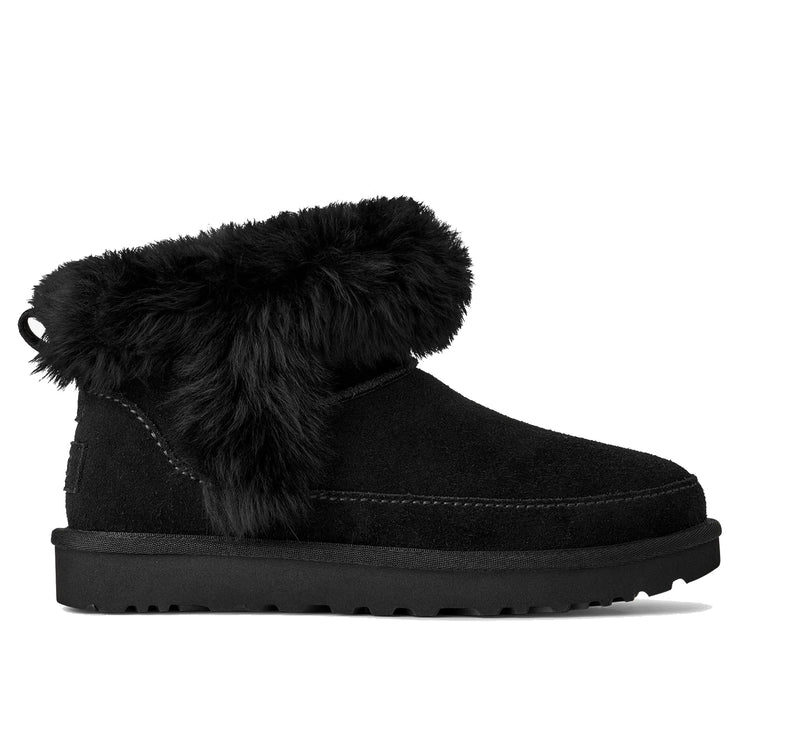UGG Women's Classic Ultra Mini Chalet Black