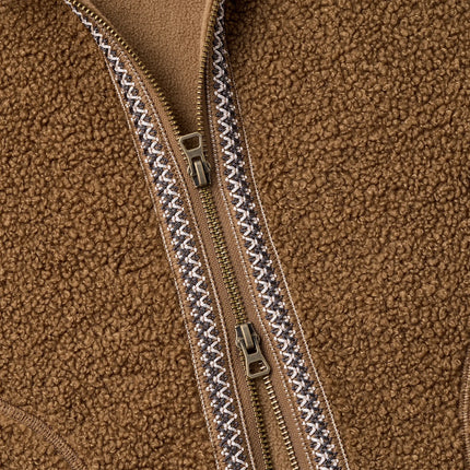 UGG Men's UGGbraid Full-Zip Jacket Coffee Grounds
