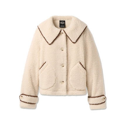 UGG Women's Nikia Collared Jacket Cream
