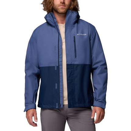 Columbia Men's Hikebound II Rain Jacket Dark Mountain/Collegiate Navy