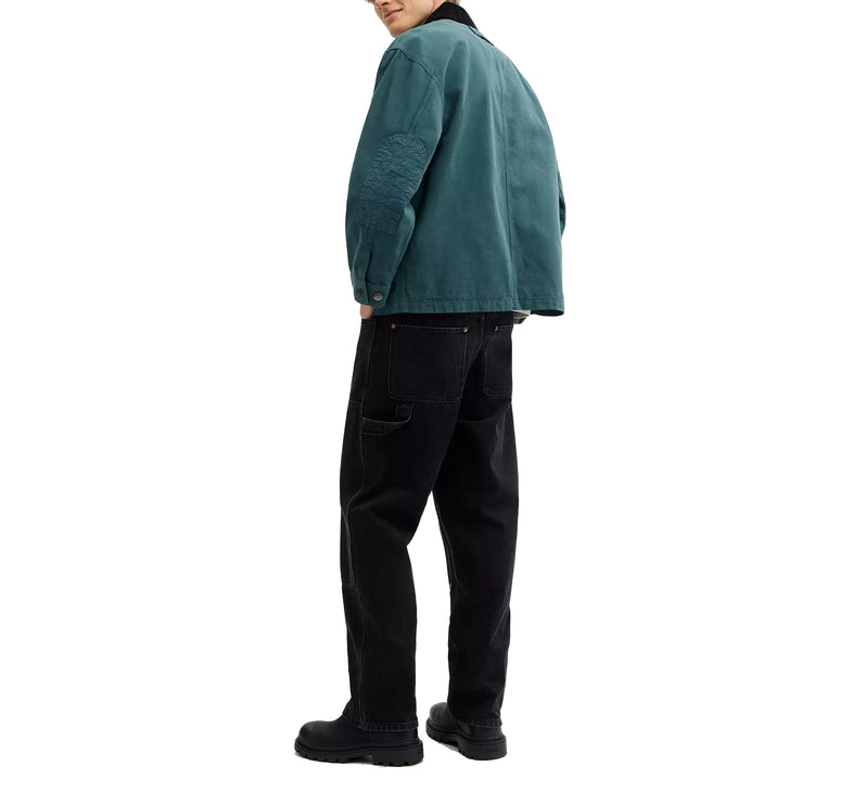 COACH Men's Chore Coat Washed Teal