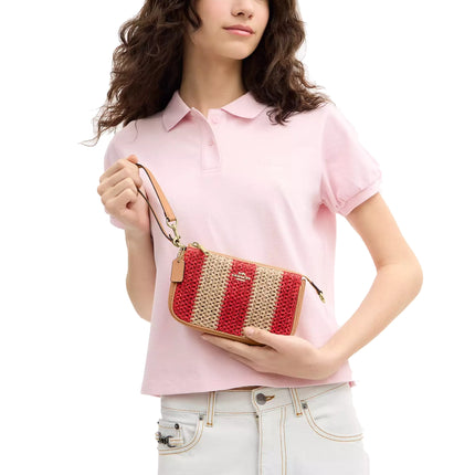 Coach Women's Nolita 19 Gold/Red/Tan