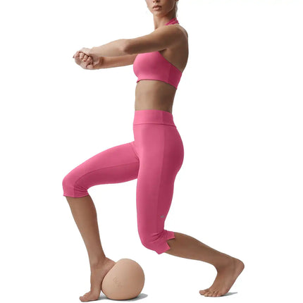 alo Women's ALO Softsculpt Shoreline Capri Paradise Pink