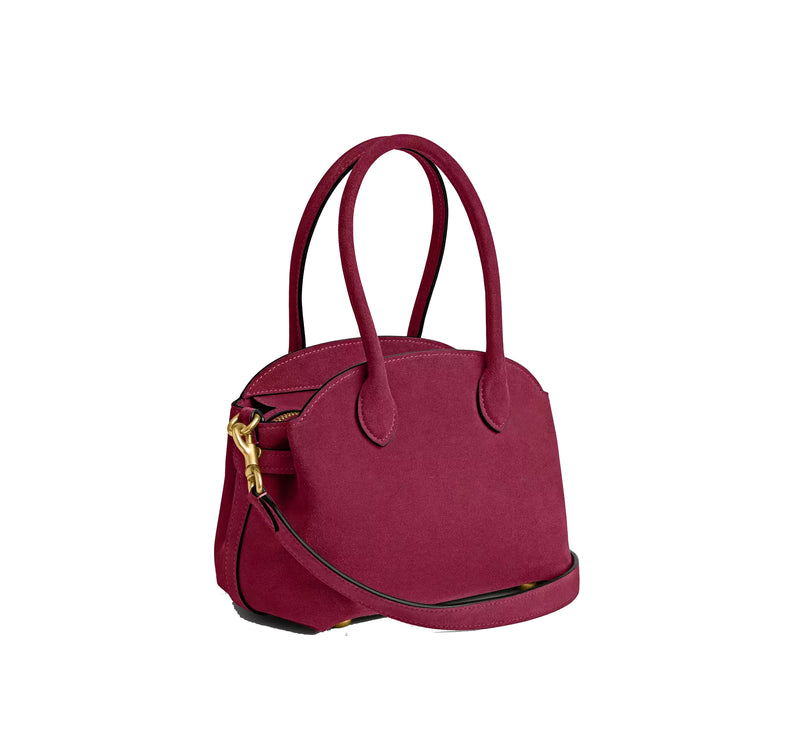 Coach Women's Soft Empire Carryall Bag 21 Brass/Dark Fuchsia