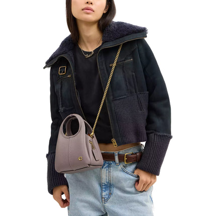 Coach Women's Lana Shoulder Bag 19 Brass/Ash