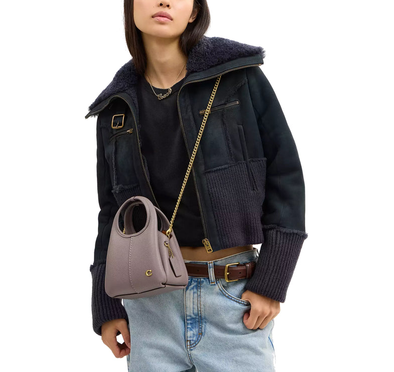 Coach Women's Lana Shoulder Bag 19 Brass/Ash