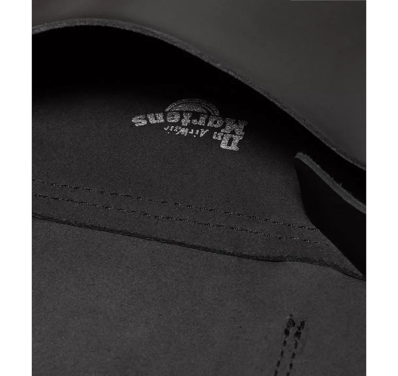 Dr. Martens 7 Inch Leather Crossbody Bag Black