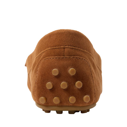 Polo Ralph Lauren Women's Barnsbury Suede Loafer Lauren Tan