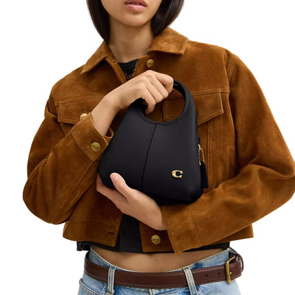 Coach Women's Lana Shoulder Bag 19 Brass/Black