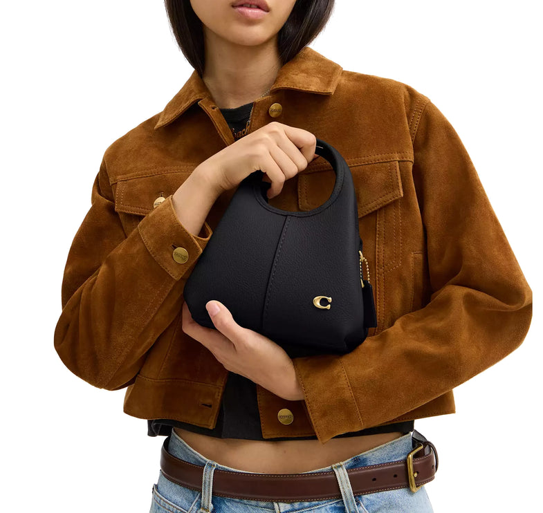 Coach Women's Lana Shoulder Bag 19 Brass/Black