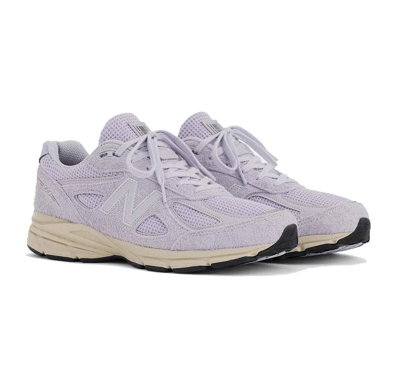 New Balance Made in USA 990v4 Grey Violet with Timberwolf and Black U990LV4