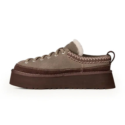 UGG Women's Heritage Lace-Up Slipper Dried Oregano
