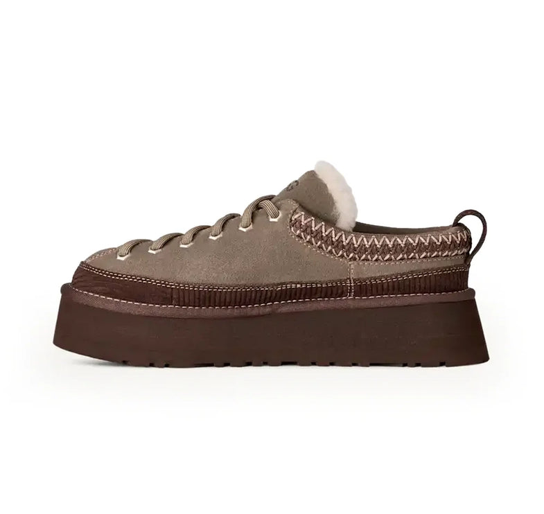 UGG Women's Heritage Lace-Up Slipper Dried Oregano