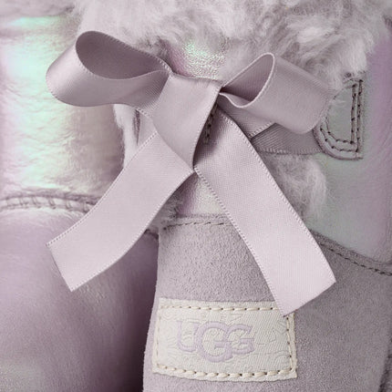UGG Toddlers Mini Bailey Bow II Frosted Lavender Smoke