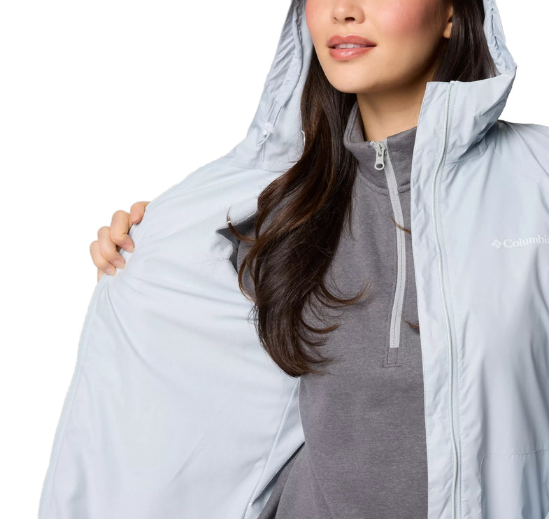 Columbia Women's Switchback II Lined Long Jacket Cirrus Grey