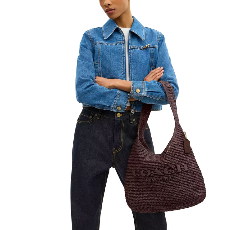 Coach Women's Brooklyn Shoulder Bag 34 Brass/Maple