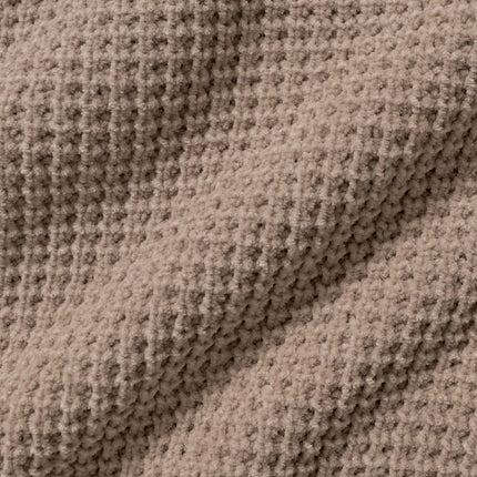 alo Women's Waffle Chenille Edition Hoodie Gravel
