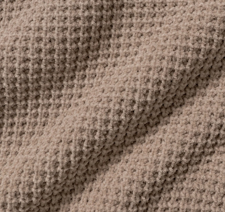 alo Women's Waffle Chenille Edition Hoodie Gravel