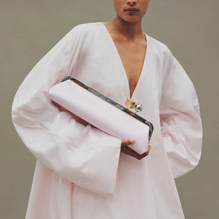 Jacquemus Women's The Salon Clutch Light Pink