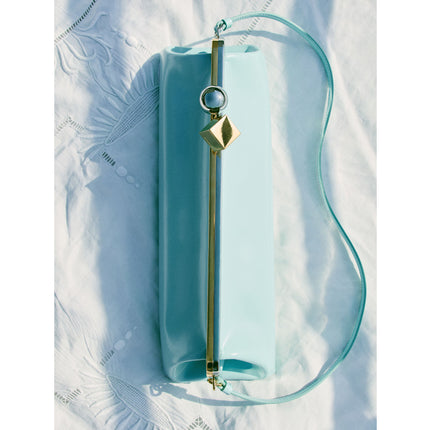 Jacquemus Women's The Salon Clutch Aqua