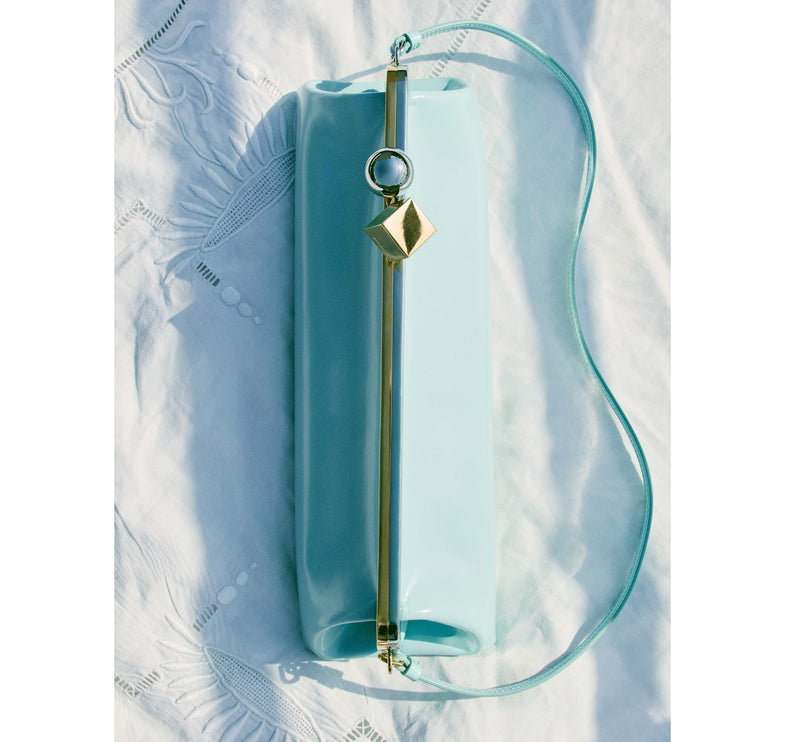 Jacquemus Women's The Salon Clutch Aqua