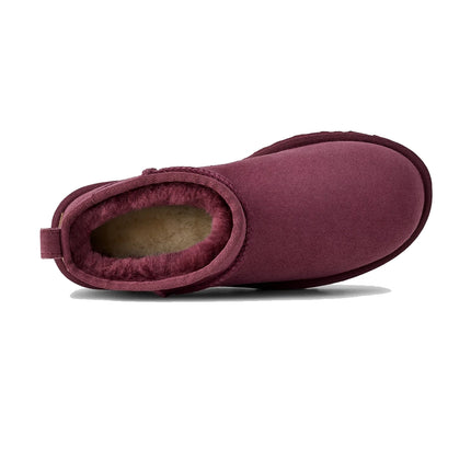 UGG Women's Classic Ultra Mini Boots Burnt Magenta