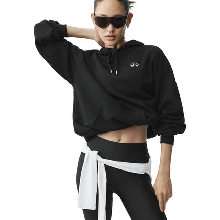 alo Women's Accolade Hoodie Black