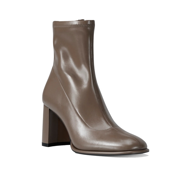 Michael Kors Women's Vienna Block Heel Boot Mushroom