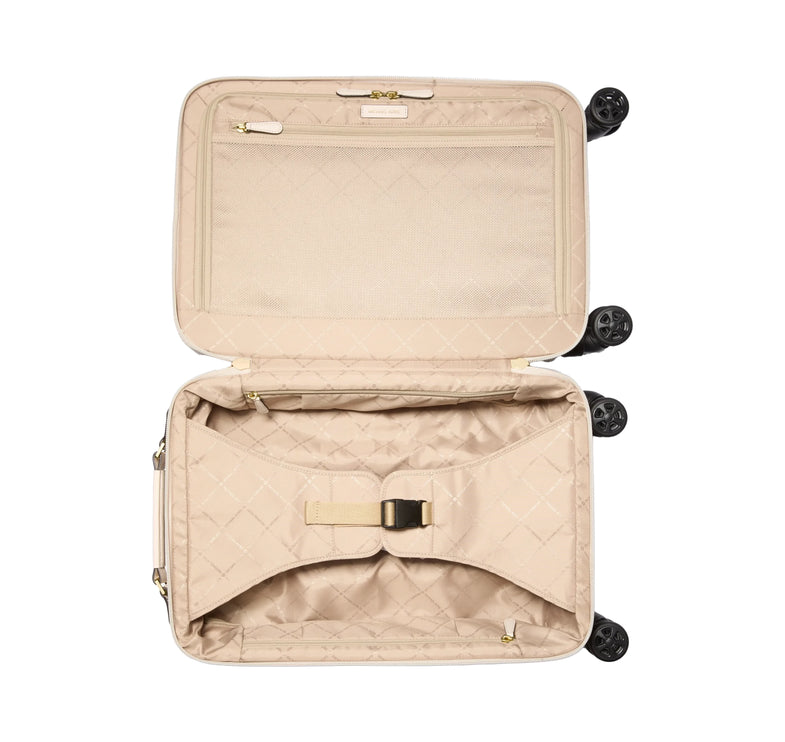 Michael Kors Small Signature Logo Suitcase Light Cream Multi