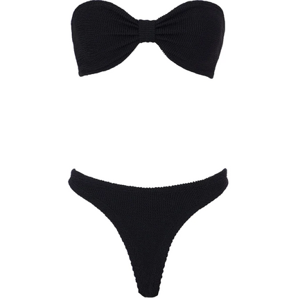 HUNZA G Women's Tina Bikini Black