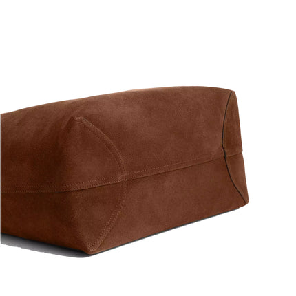 Coach Women's City Tote Bag Suede/Gold/Warm Brown