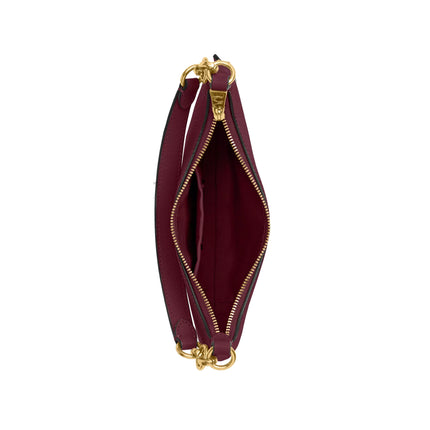 Coach Women's Mini Payton Bag Gold/Dark Cherry