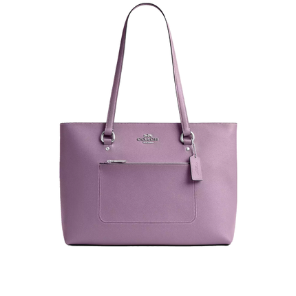 Coach Women's Station Tote Bag Silver/Jasmine