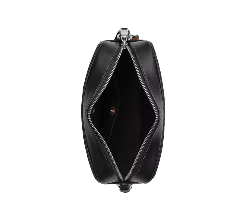 Coach Women's Jamie Camera Bag In Signature Denim Silver/Black