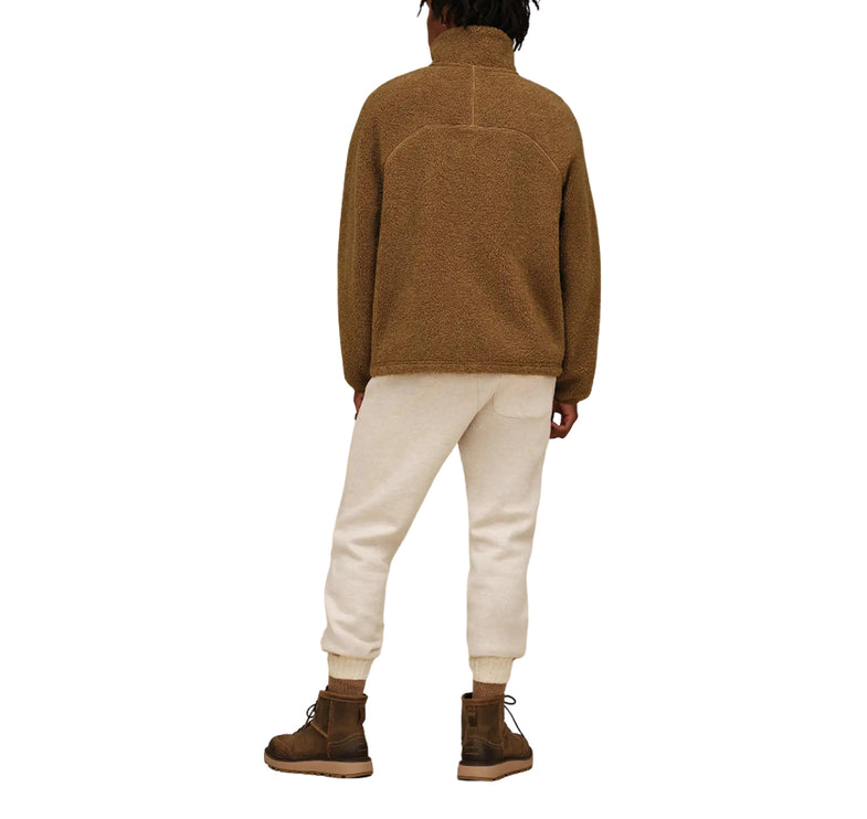 UGG Men's UGGbraid Full-Zip Jacket Coffee Grounds